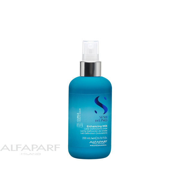 Молочко несмываемое для кудрявых и вьющихся волос Alfaparf Semi Di Lino Curls Enhancing Milk 200 мл 31191