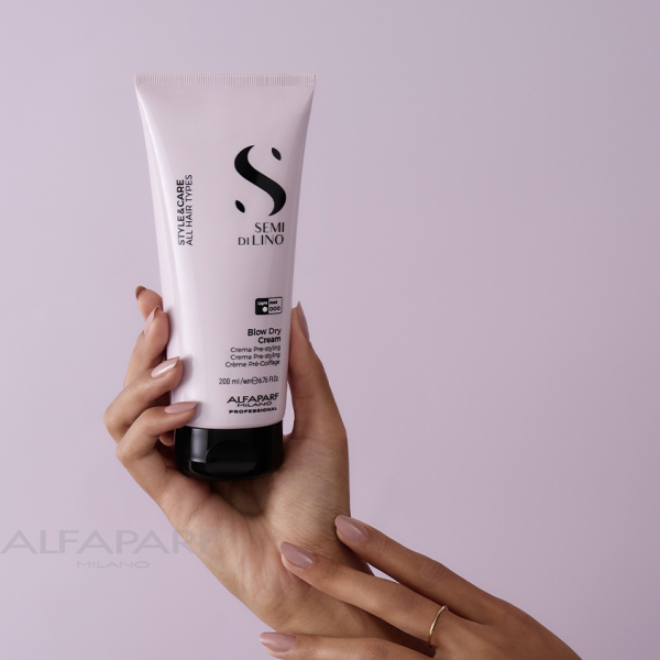 Крем для волос разглаживающий лёгкой фиксации Alfaparf Blow Dry Cream SDL STYLE & CARE 200 мл 23362 Крем для волос разглаживающий лёгкой фиксации Alfaparf Blow Dry Cream SDL STYLE & CARE 200 мл 23362