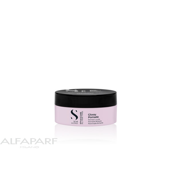 Помада для волос, придающая блеск, сильной фиксации Alfaparf Glossy Pomade SDL STYLE & CARE 90 мл 23364 Помада для волос, придающая блеск, сильной фиксации Alfaparf Glossy Pomade SDL STYLE & CARE 90 мл 23364